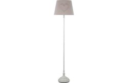 Collection Colette Heart Floor Lamp - Antique White